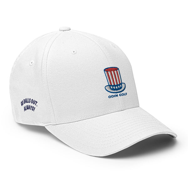 ODIN Uncle Sam Flexfit (White)